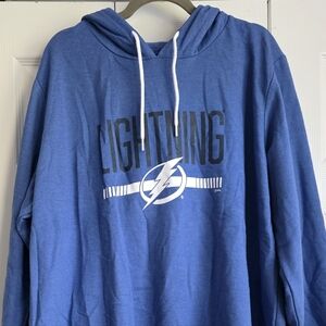 Fanatics Blue Tampa Bay Lightning Hockey Hoodie 2x